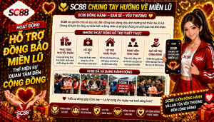 Hoạt động hỗ trợ đồng bào miền lũ thể hiện sự quan tâm đến cộng đồng
