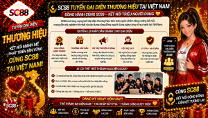 SC88 tuyển đại diện thương hiệu nhằm tăng kết nối với người dùng tại Việt Nam