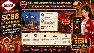 Việc mở chi nhánh tại Campuchia thể hiện bước phát triển mới của SC88